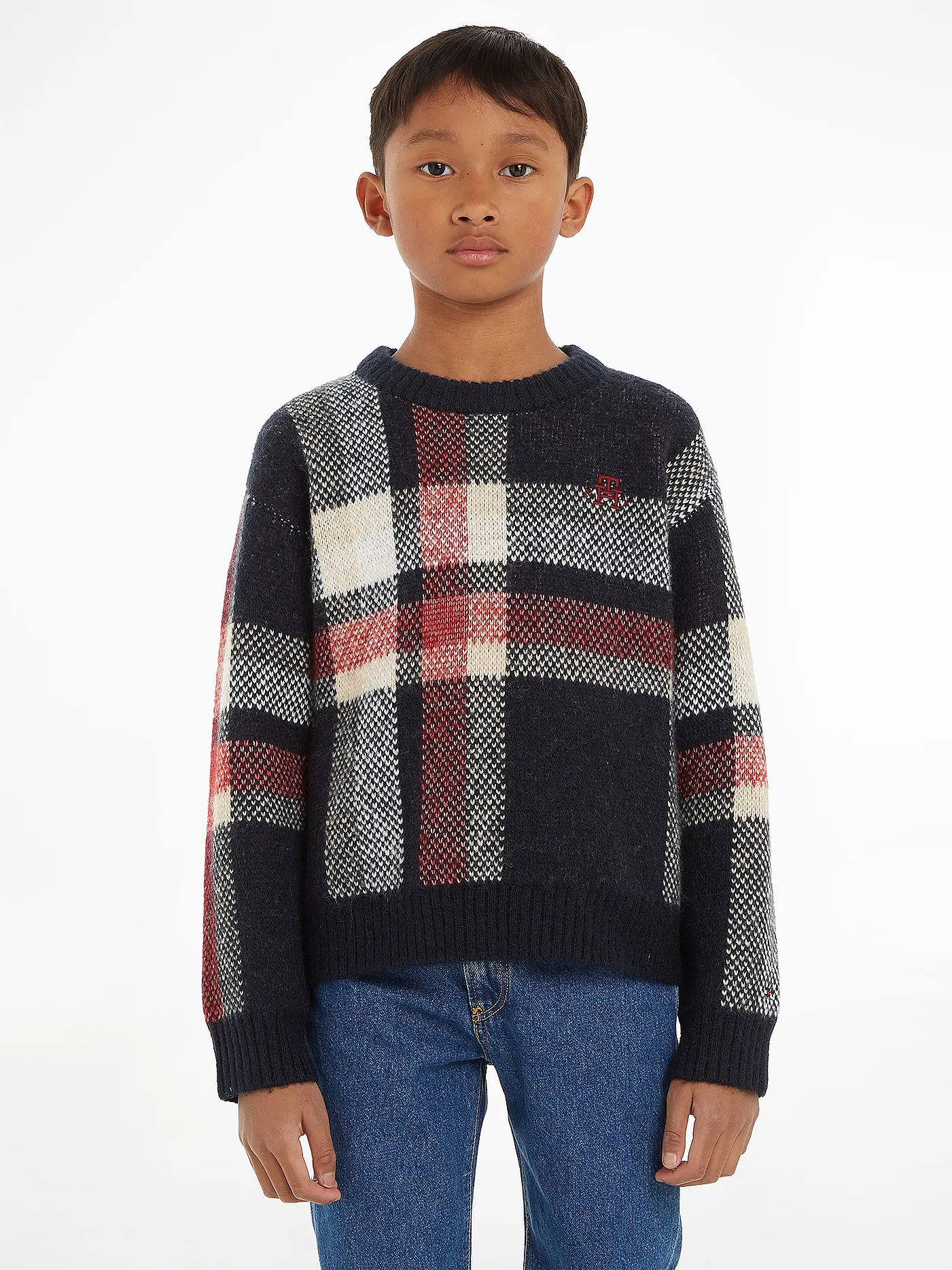 TOMMY HILFIGER | Jungen Strickpullover | 